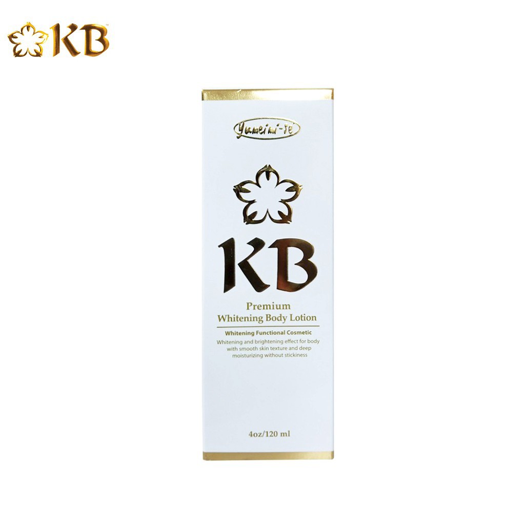 KB Premium Instant Whitening Lotion for Face and Body